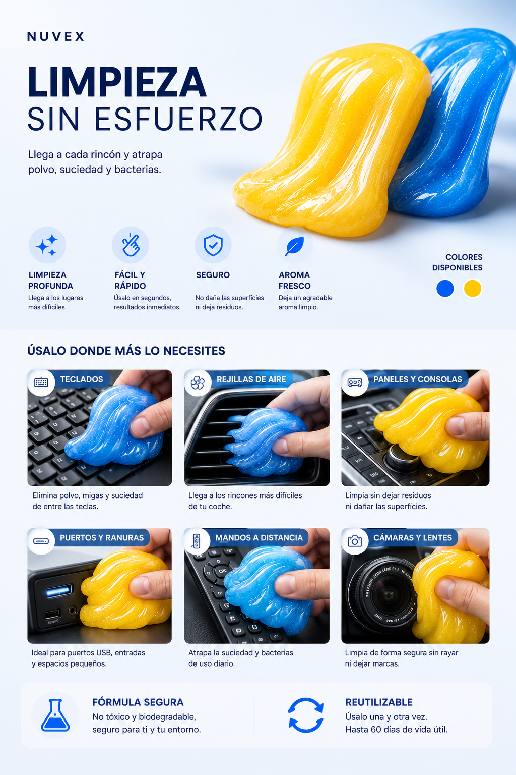 Gel de Limpieza de Precision - Nuvex
