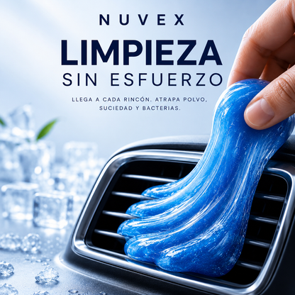 Gel Limpiador Reutilizable NUVEX | Coche, Teclado y Rincones